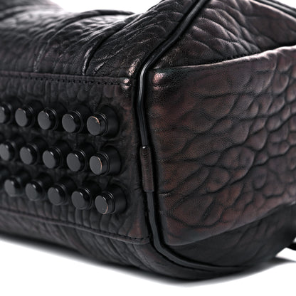 Alexander Wang Pebbled Lambskin Mini Rockie Black Matte Black Hardware 8 of 17