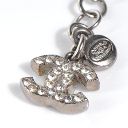 Chanel Crystal Baguette Beaded CC Bracelet Black 5 of 5