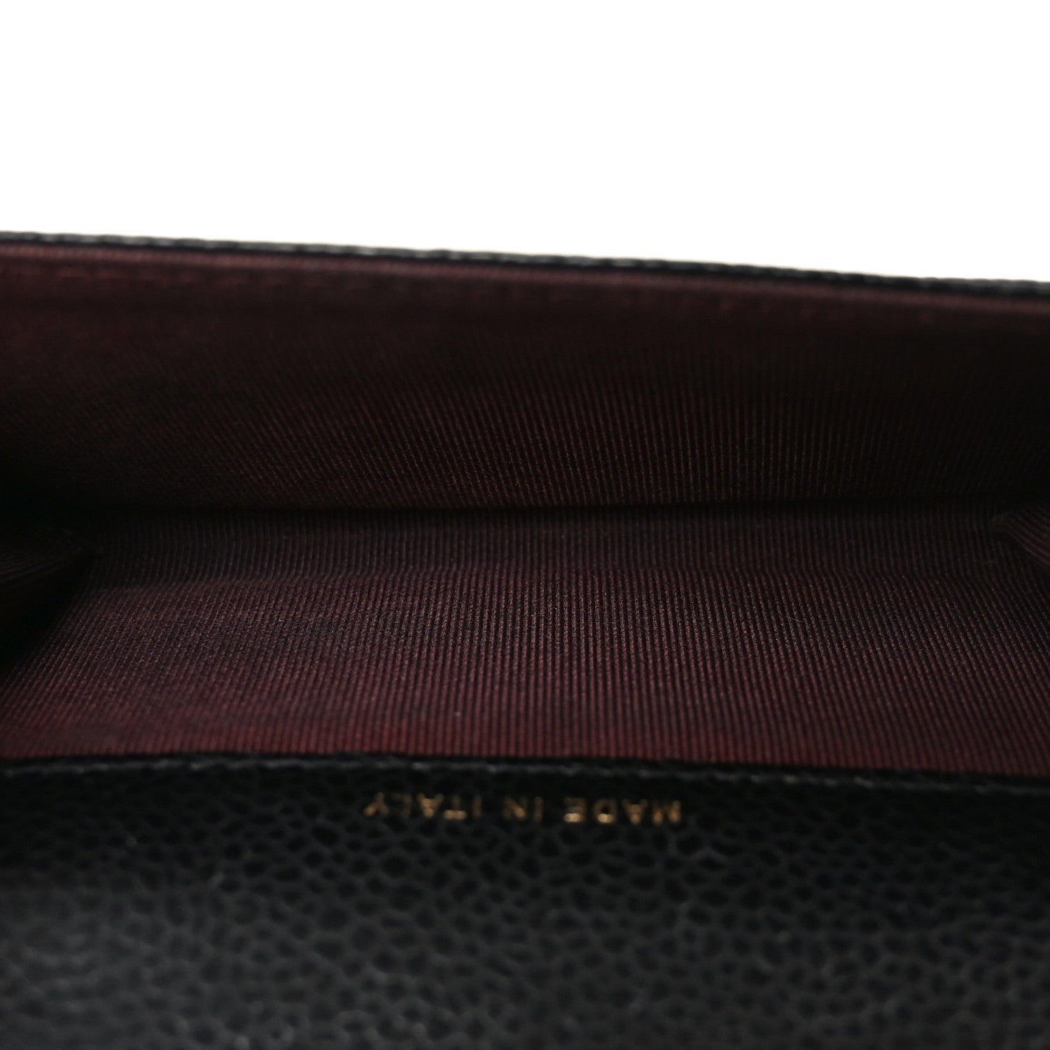 Chanel Caviar Quilted Flap Card Holder Black 5 of 9