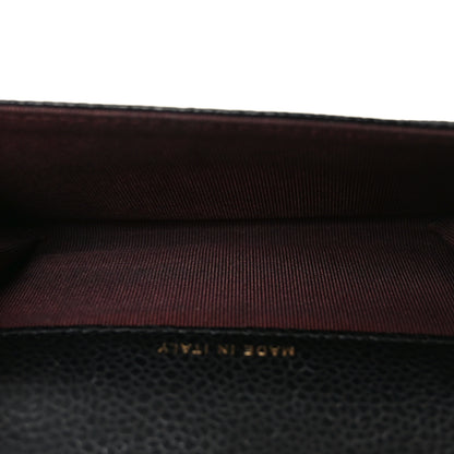 Chanel Caviar Quilted Flap Card Holder Black 5 of 9