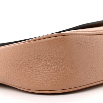 Gucci Pebbled Calfskin Medium Soho Flap Crossbody Camelia 9 of 14