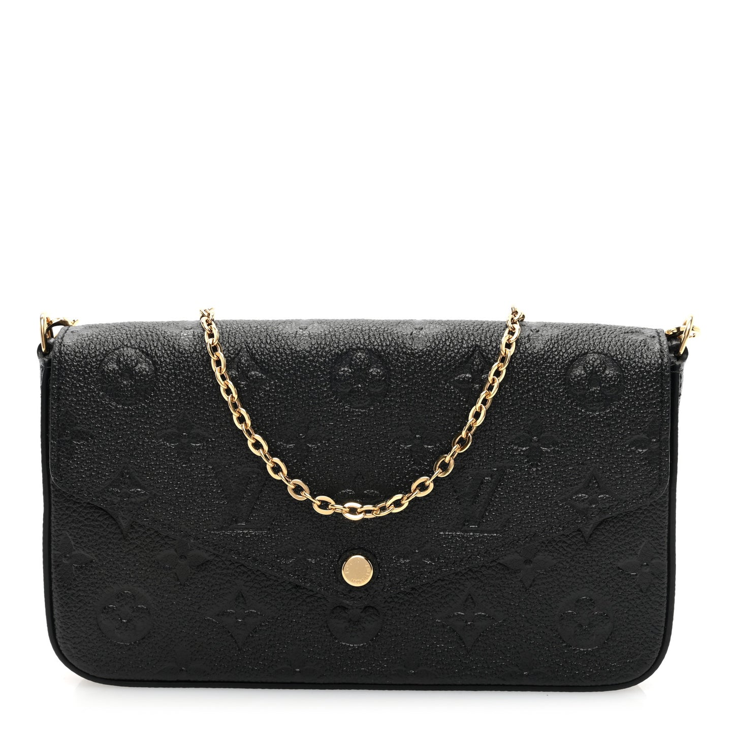 Empreinte Pochette Felicie Chain Wallet Black
