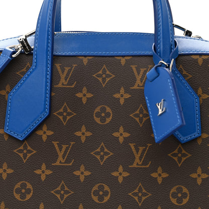 Louis Vuitton Monogram Dora MM Electric Blue 7 of 12