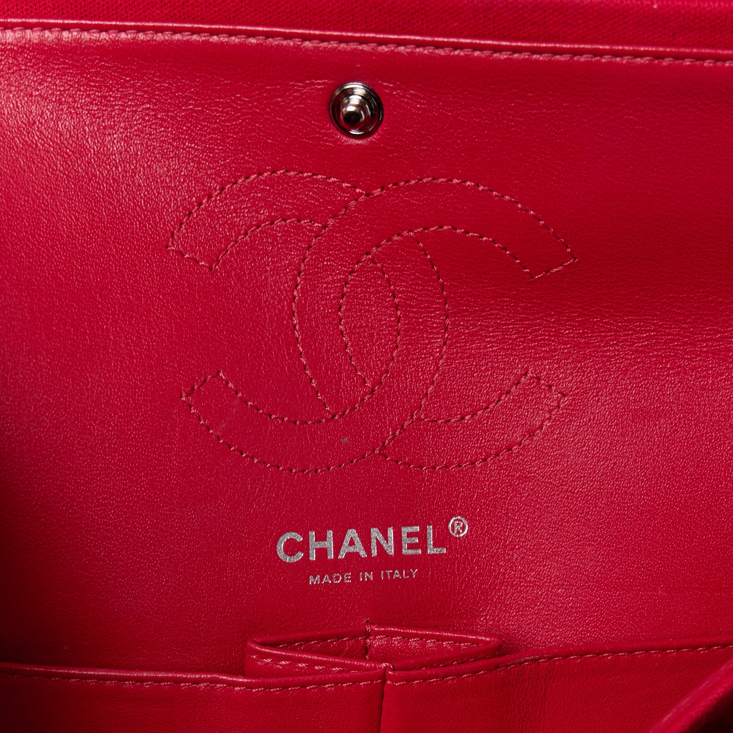 Chanel Jersey Quilted 2.55 Reissue East West Flap Red 6 of 11