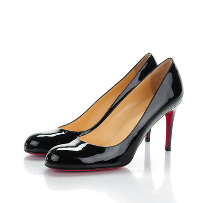 Christian Louboutin Patent Simple 85 Pumps 41.5 Black 3 of 7