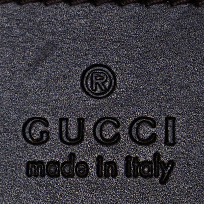 Gucci Monogram Vintage Web Medium Boston Dark Brown 6 of 21