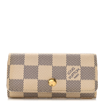 Louis Vuitton Damier Azur Multicles 4 Key Holder 1 of 12