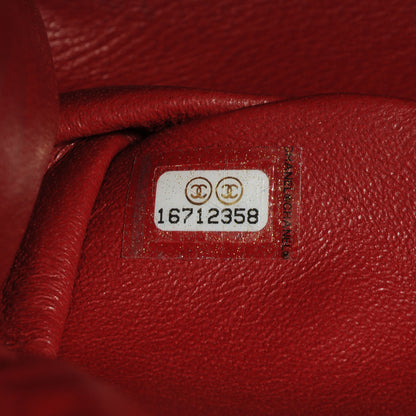 Chanel Caviar Jumbo Double Flap Red 8 of 9