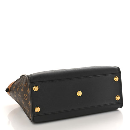 Louis Vuitton Calfskin Monogram On My Side Black 4 of 8