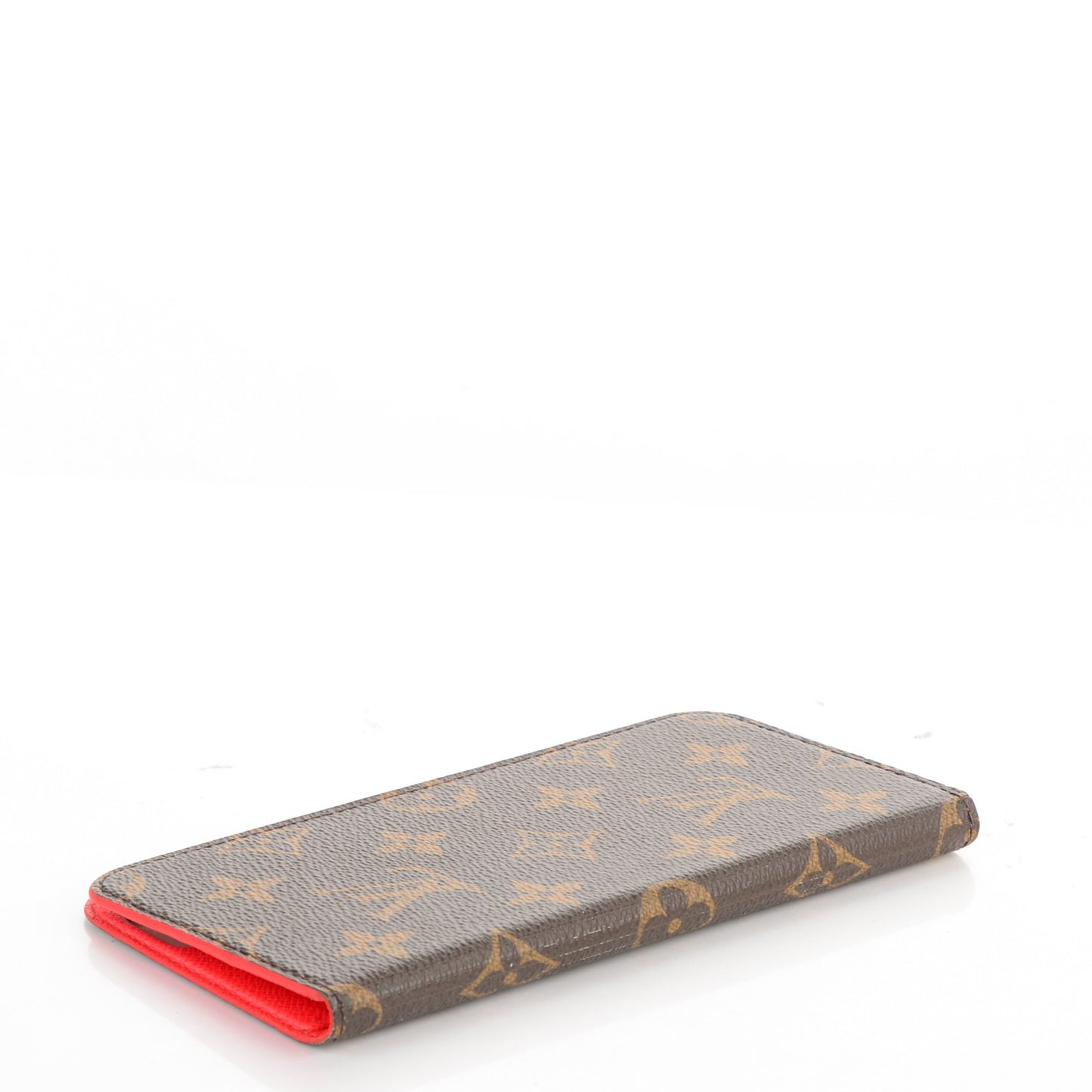 Monogram iPhone 6 Plus Folio Case Rouge