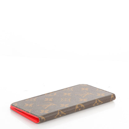 Louis Vuitton Monogram iPhone 6 Plus Folio Case Rouge 4 of 7