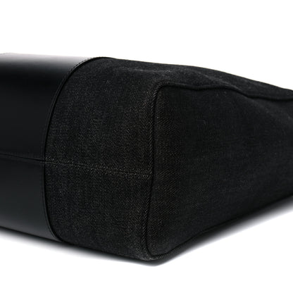 Tom Ford Denim North South Tote Black 6 of 10