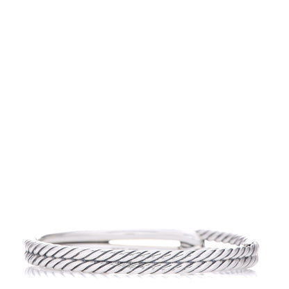 David Yurman Sterling Silver Single Loop Labyrinth Bracelet 3 of 5