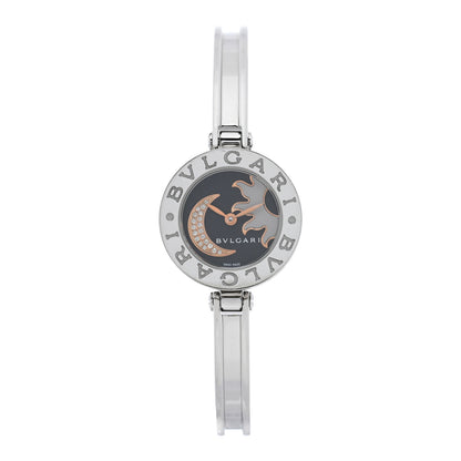 Bulgari Stainless Steel Diamond 22mm B.Zero1 Sun & Moon Quartz Watch 1 of 4