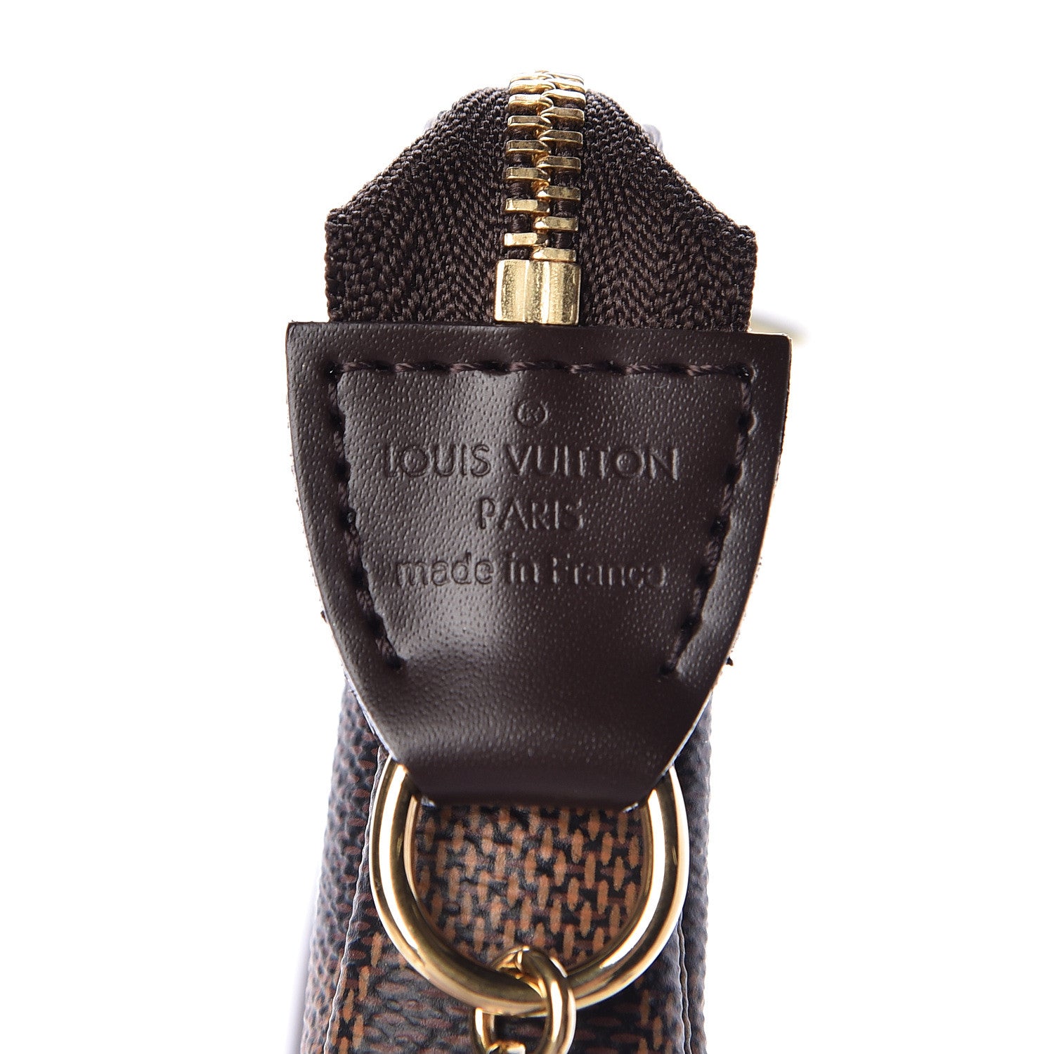 Louis Vuitton Damier Ebene Mini Pochette Accessories 6 of 7