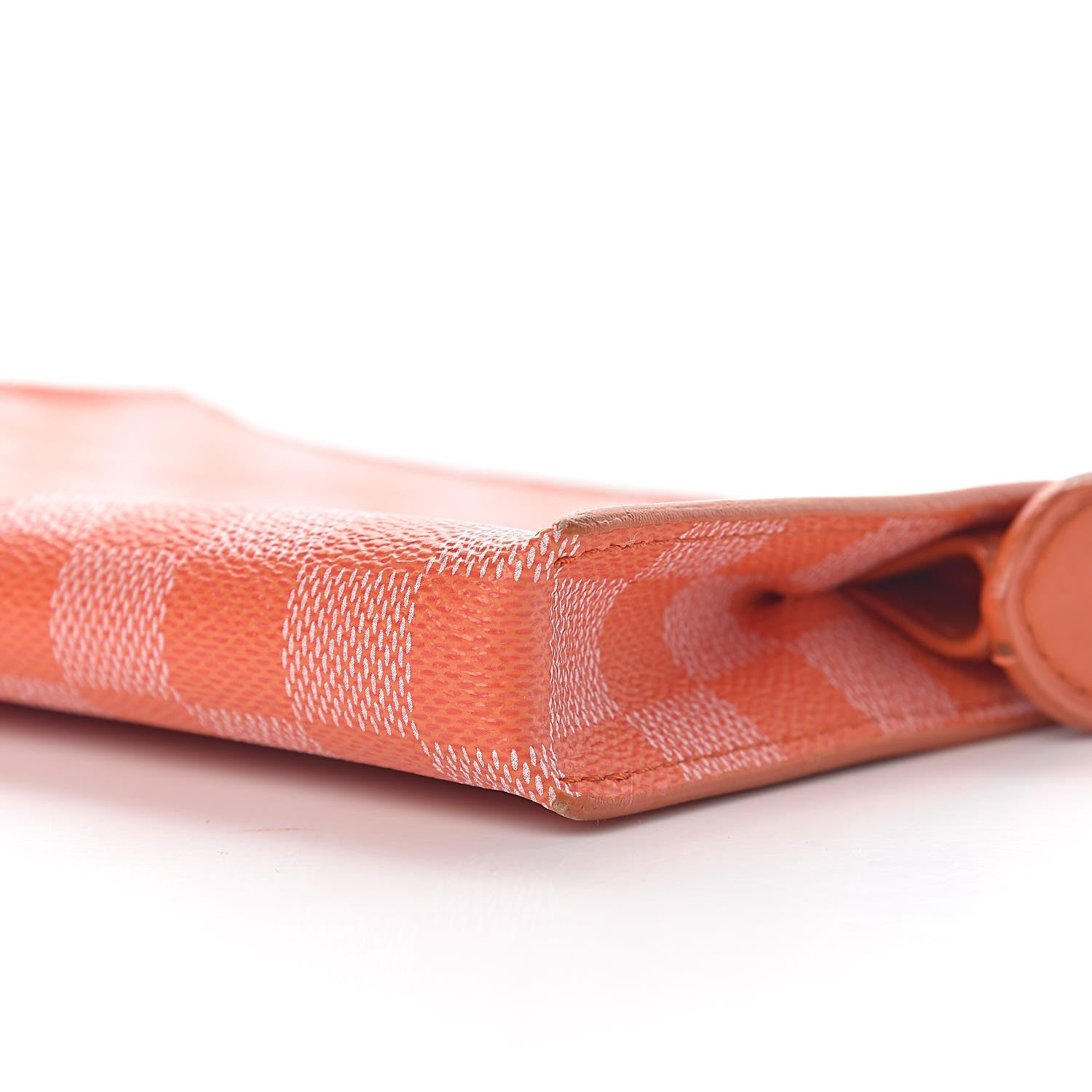 Louis Vuitton Damier Couleurs Element Clutch Piment 9 of 15