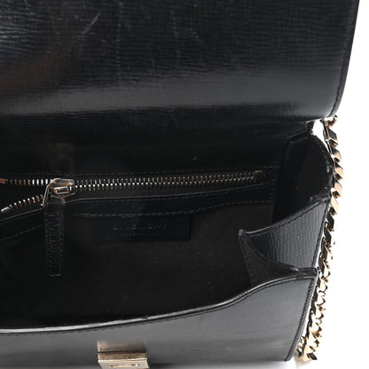 Givenchy Textured Calfskin Mini Pandora Box Chain Crossbody Bag Black 5 of 9