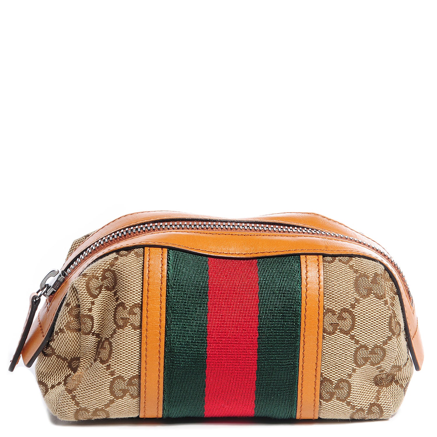 Gucci Monogram Web Small Cosmetic Case 1 of 7