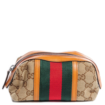 Gucci Monogram Web Small Cosmetic Case 1 of 7