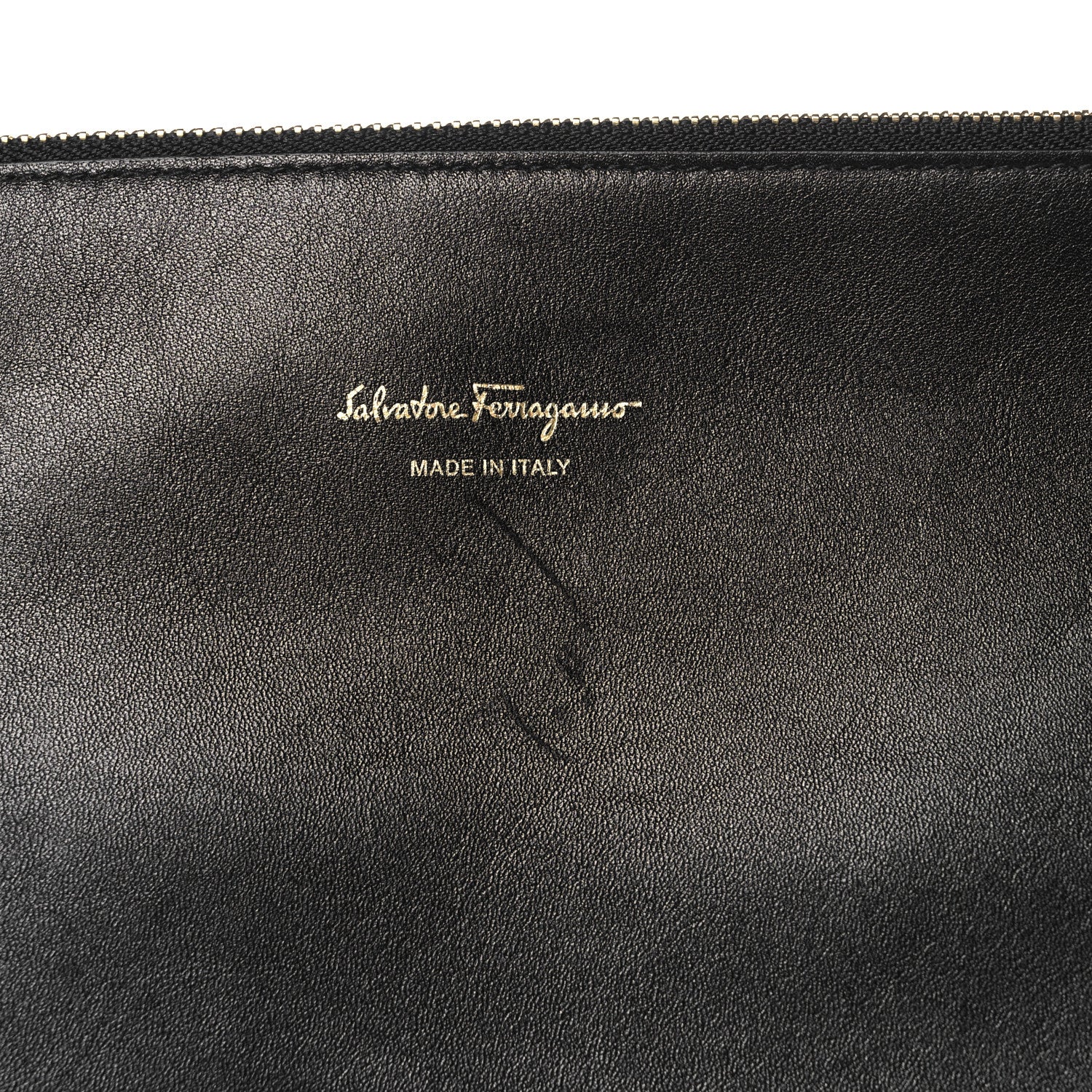 Salvatore Ferragamo Calfskin Medium Studio Bag Black 12 of 12