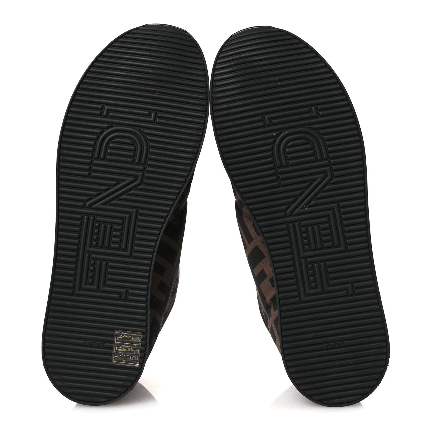 Nylon FF Reloaded High Top Sneakers 41 Tobacco Black