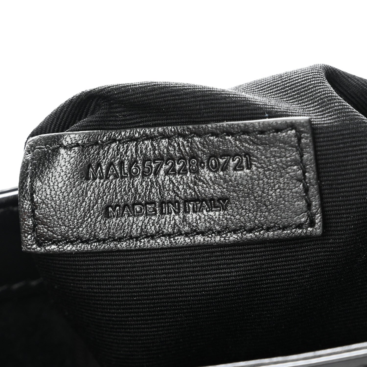 Saint Laurent Smooth Calfskin Le 5 A 7 Hobo Black 7 of 10
