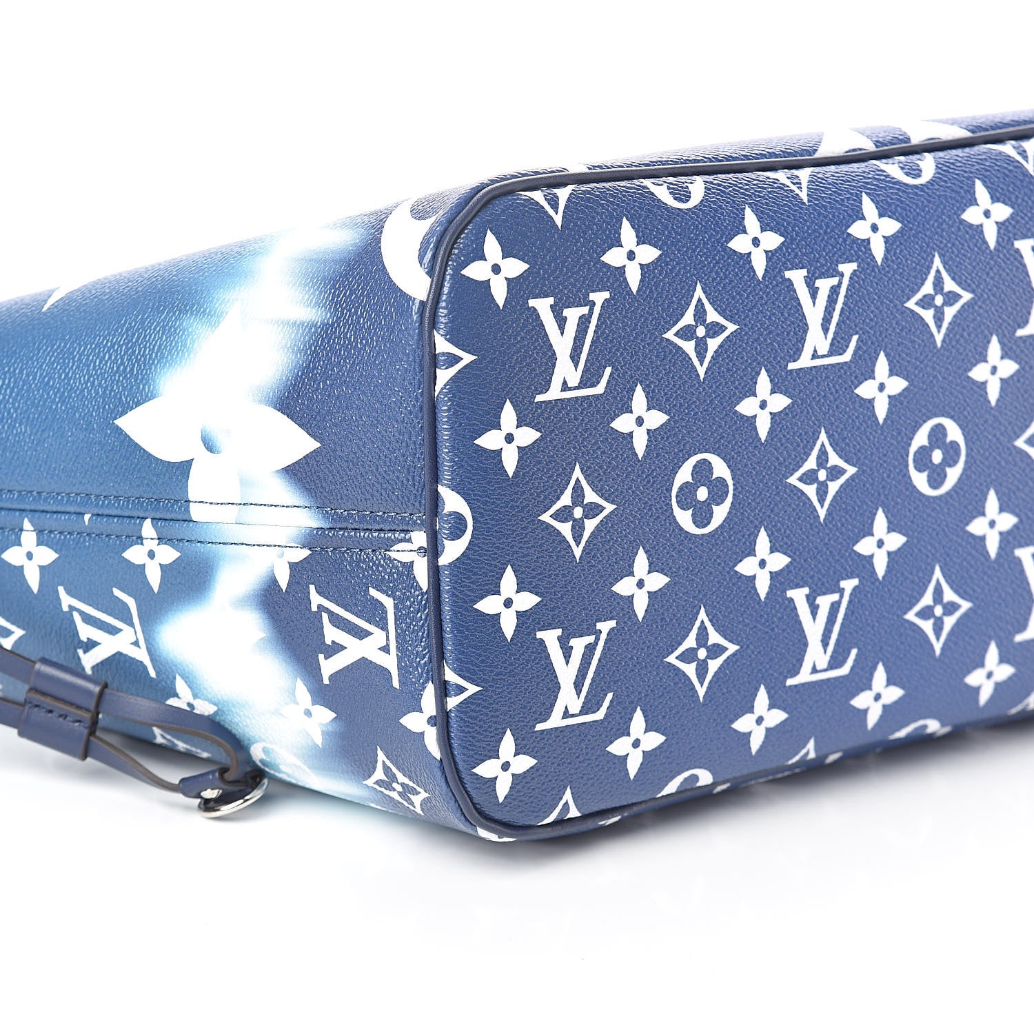 Louis Vuitton Monogram Escale Neverfull MM Blue 9 of 11