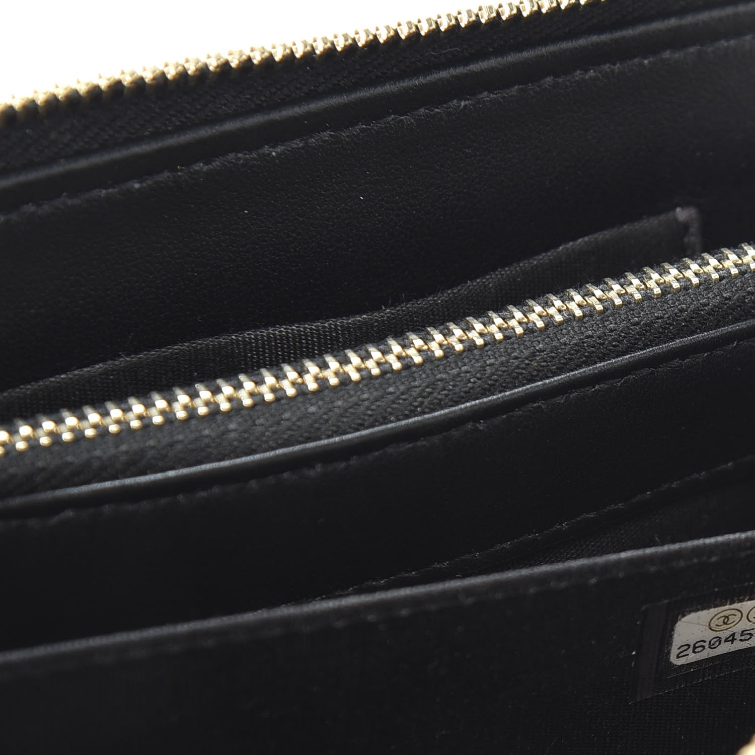 Chanel Caviar Quilted Small Zipped Boy Pouch Black 8 of 9