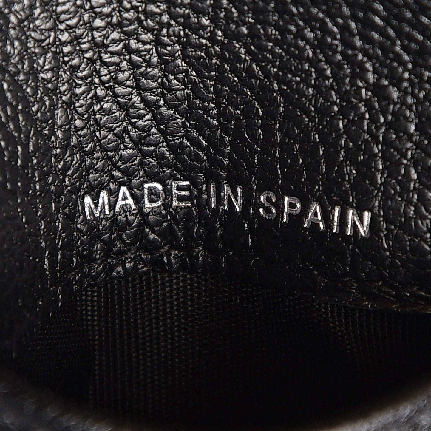 Goatskin Bi-Fold Wallet Black