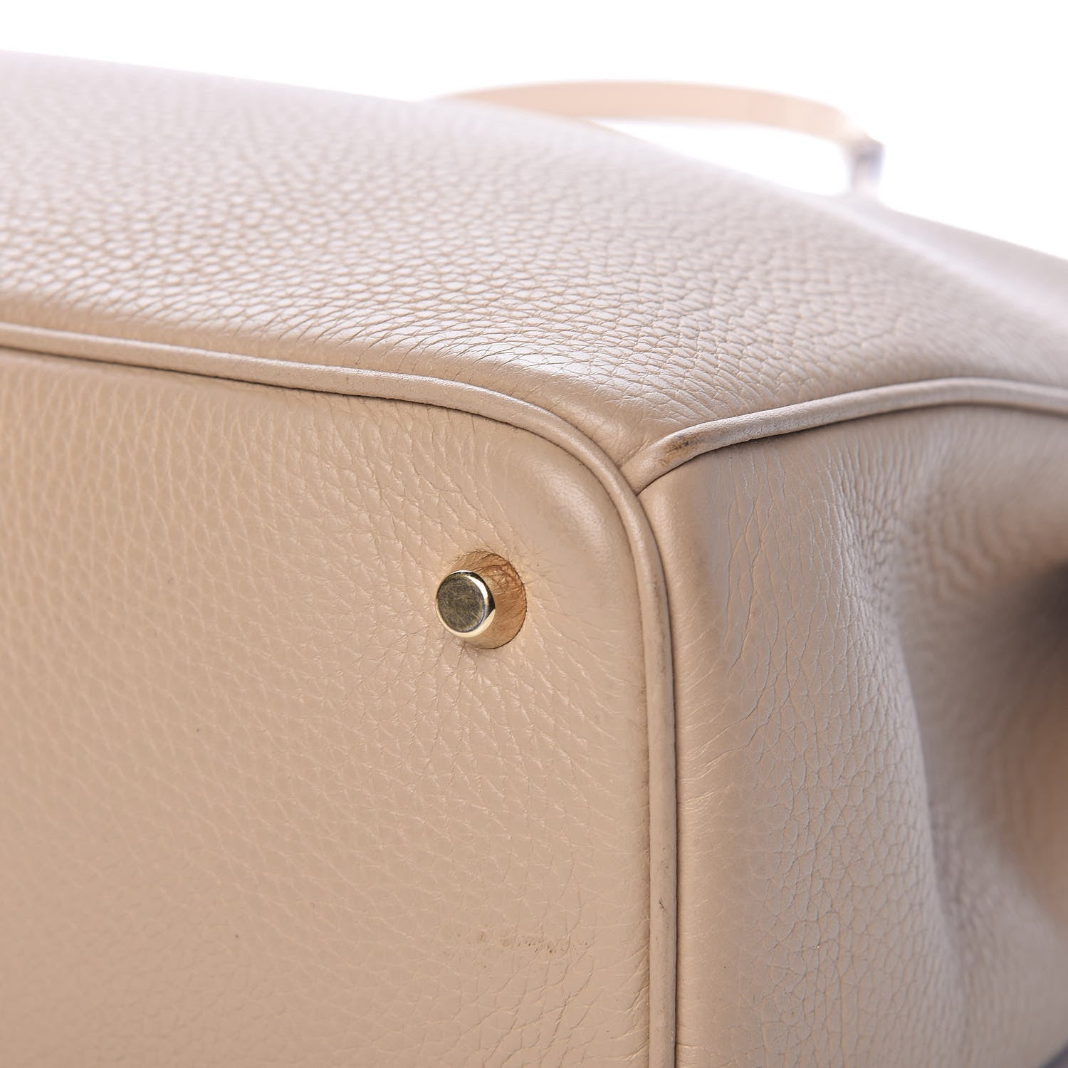 Christian Dior Bullcalf Large Diorissimo Tote Beige Petale 17 of 22