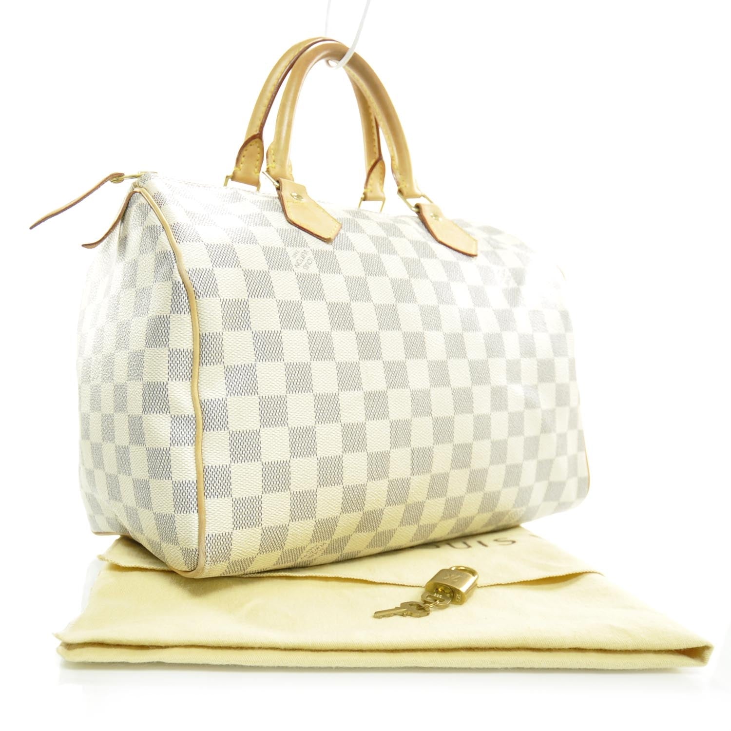 Louis Vuitton Damier Azur Speedy 30 3 of 8