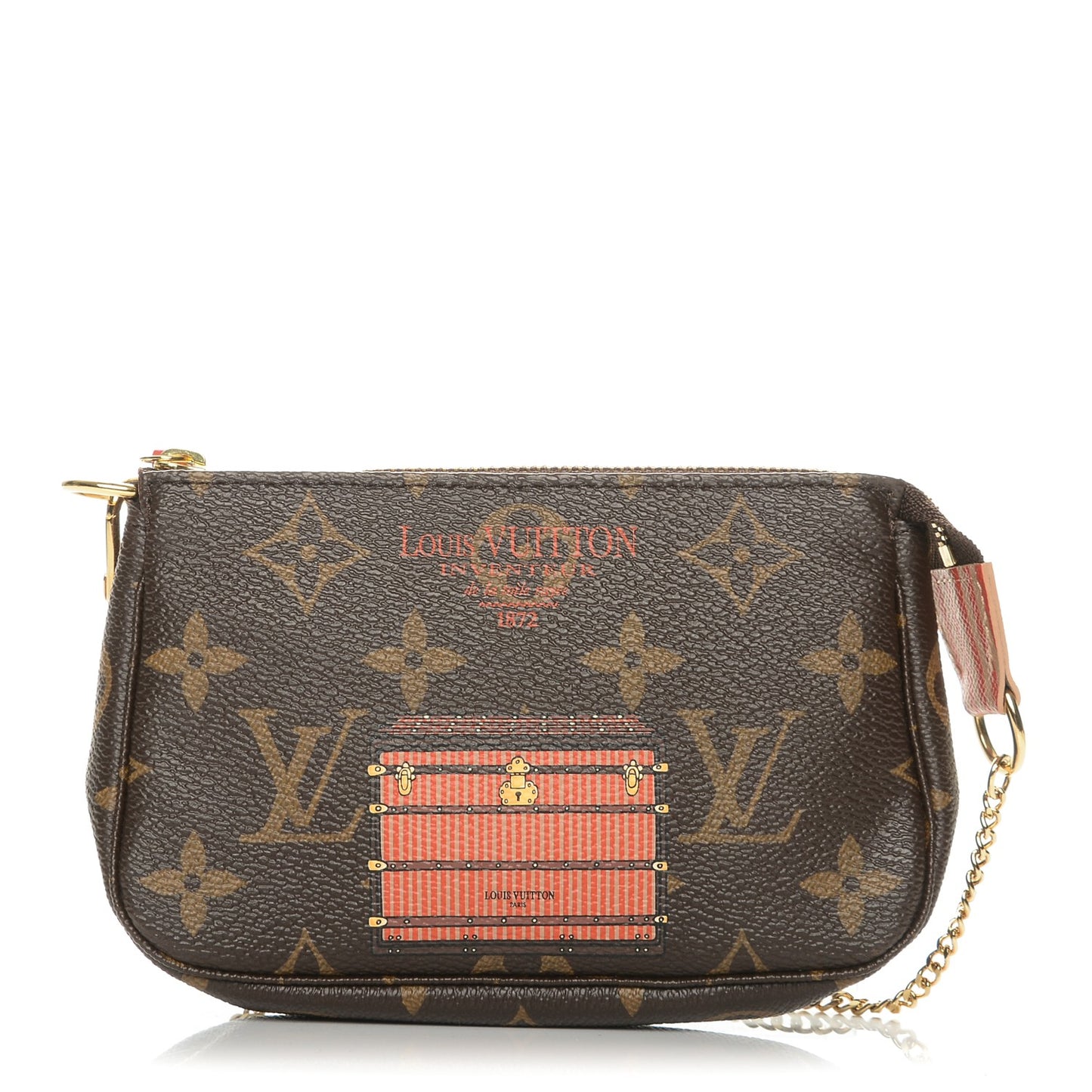Monogram Trunks and Locks Mini Pochette Accessories