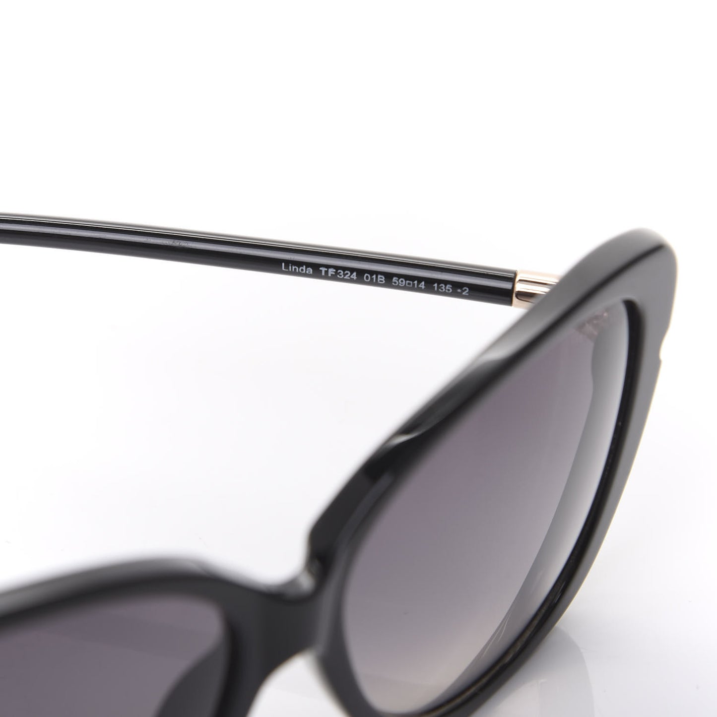 Linda Butterfly Sunglasses TF324 Black