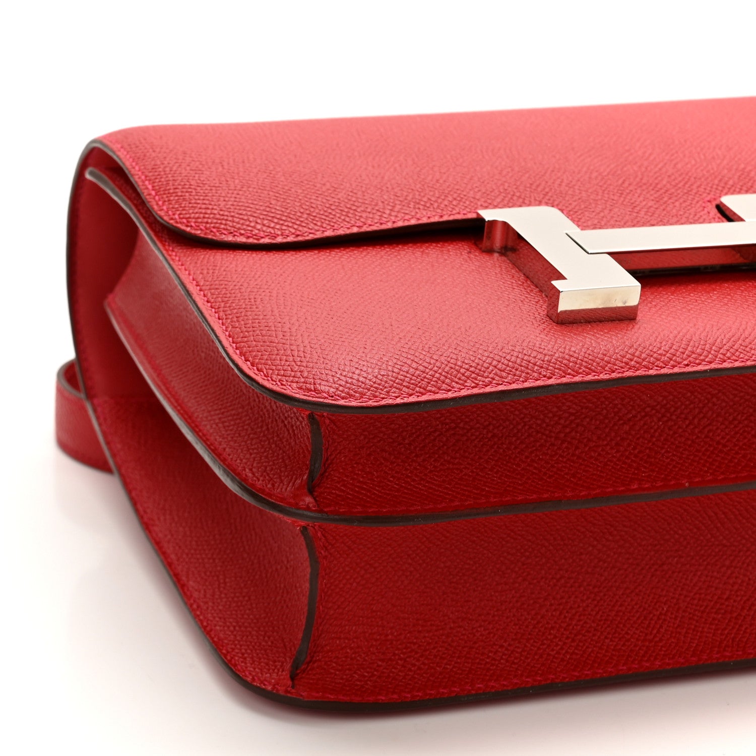 Hermes Epsom Constance 24 Rouge Casaque 10 of 12