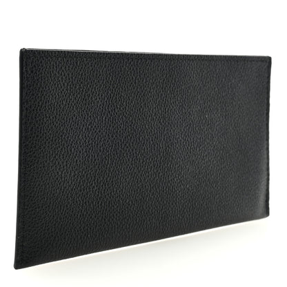 Louis Vuitton Calfskin Felicie Chain Wallet Card Holder Insert Black 3 of 6