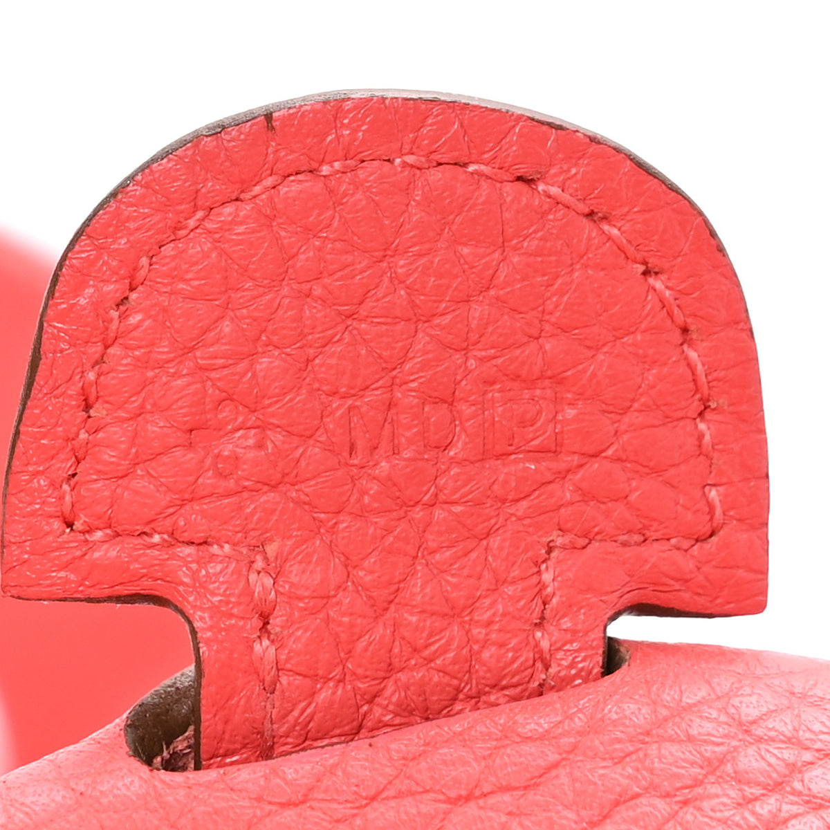 Hermes Taurillon Clemence EVELYNE III PM Rouge Pivoine 7 of 10