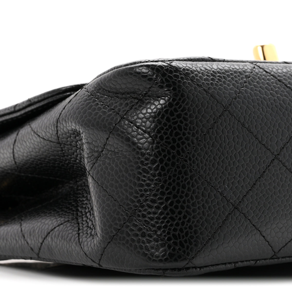 Chanel Caviar Quilted Mini Square Flap Black 9 of 11