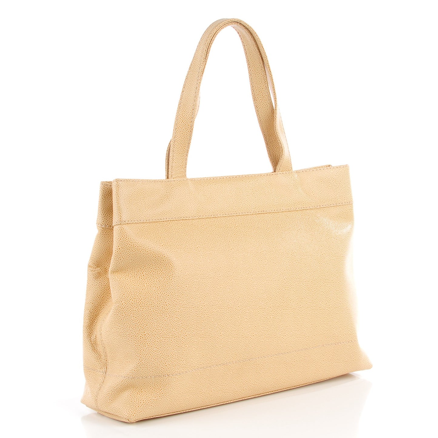 Caviar CC Shoulder Bag Beige