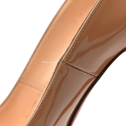 Christian Louboutin Patent Bianca 140 Pumps 41 Nude 9 of 9