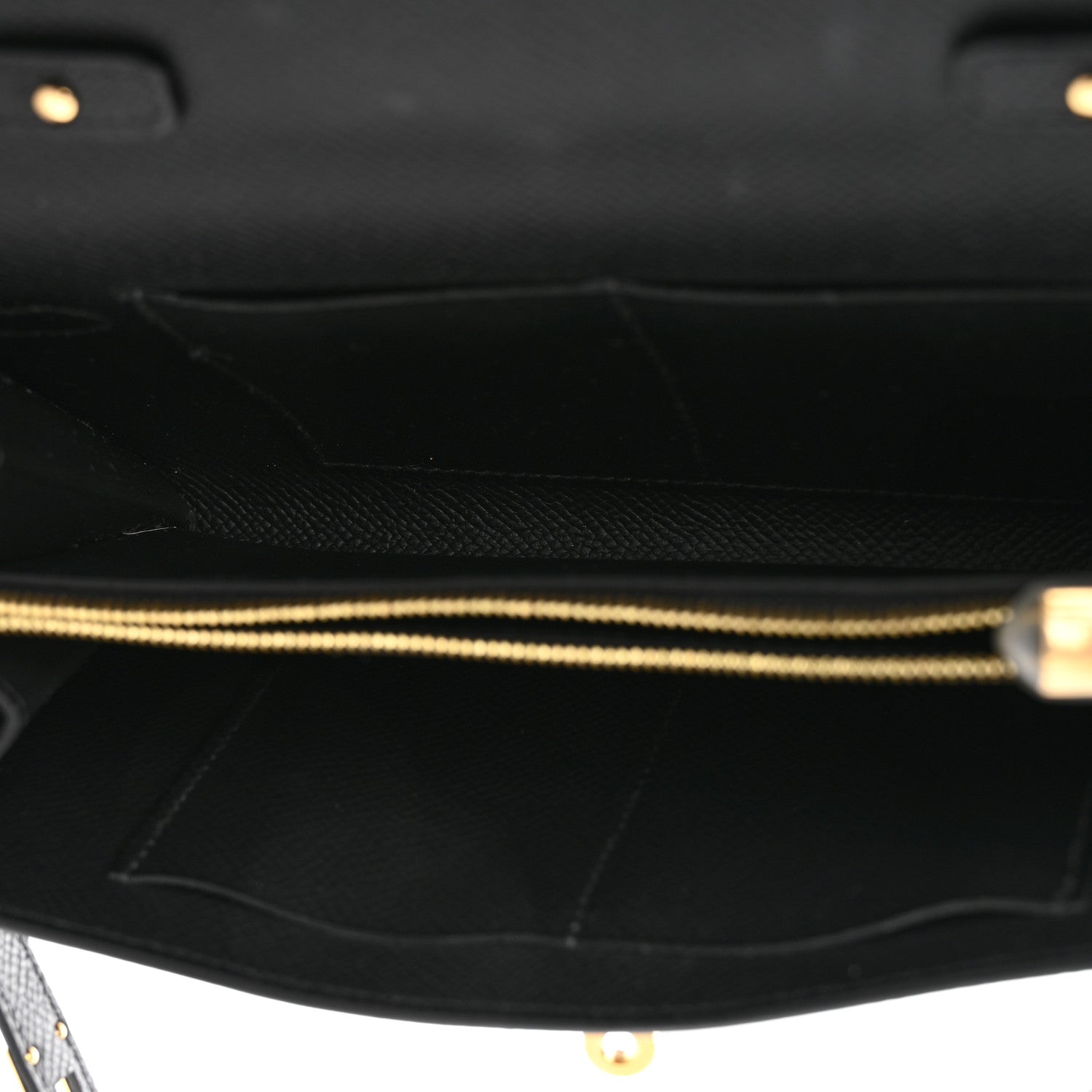 Hermes Epsom Kelly Wallet To Go Black 5 of 12