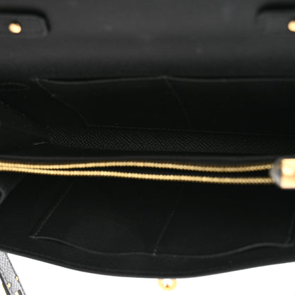 Hermes Epsom Kelly Wallet To Go Black 5 of 12