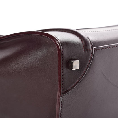 Celine Smooth Calfskin Mini Luggage Burgundy 15 of 23