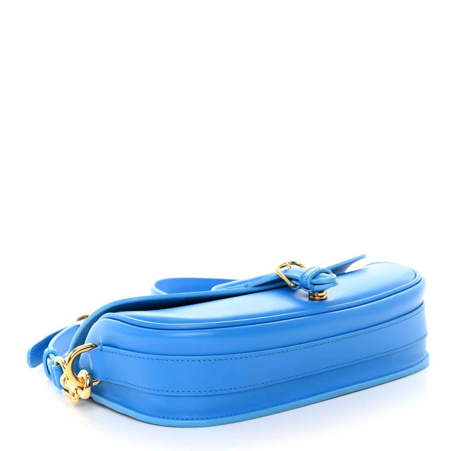 Christian Dior Box Calfskin East West Bobby Bag Reef Blue 4 of 9