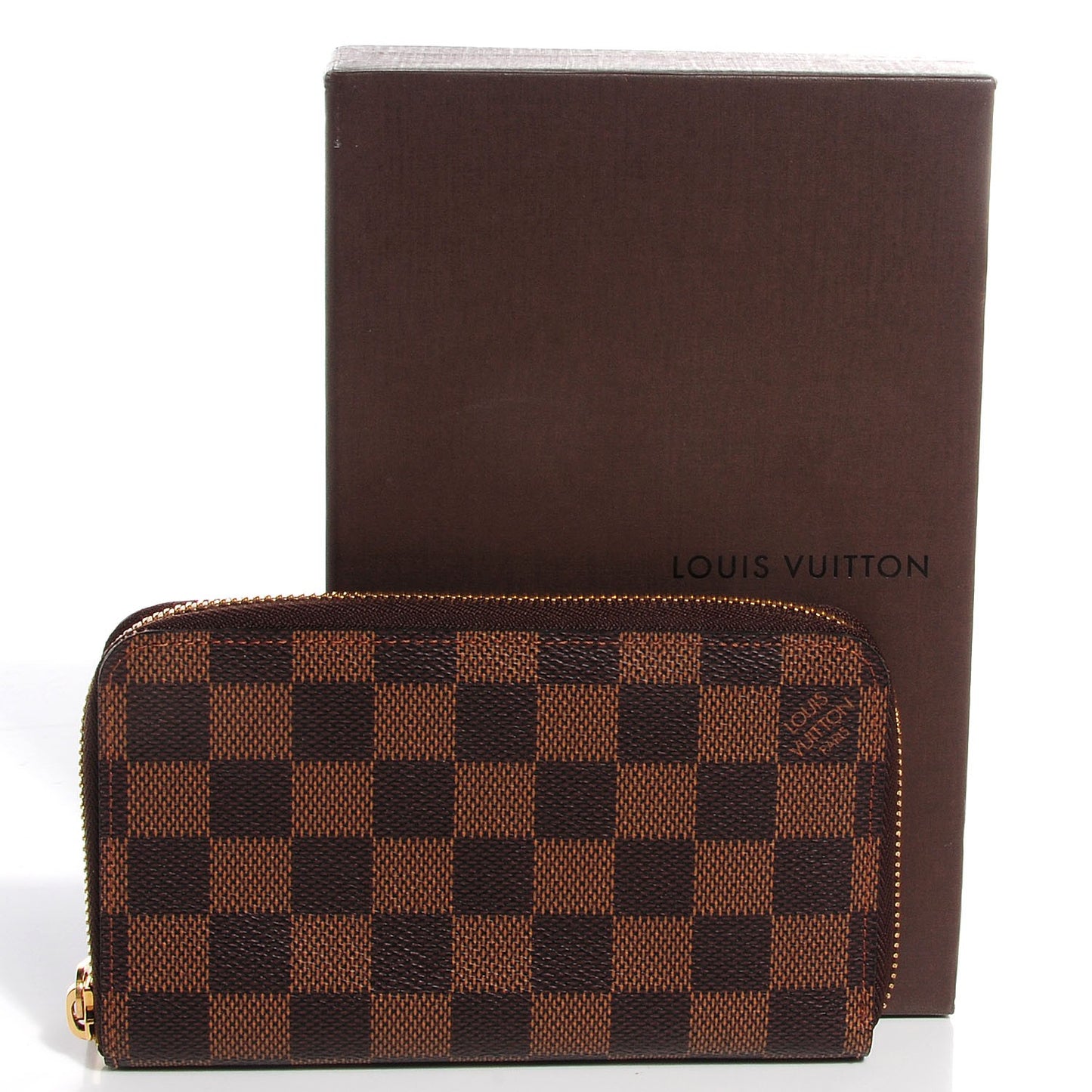 Damier Ebene Zippy Compact Wallet