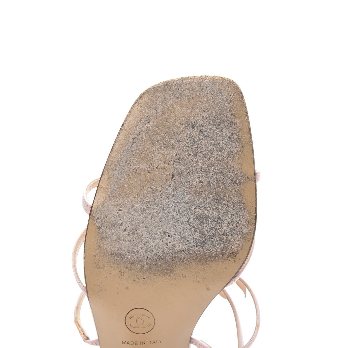 Lambskin Camellia Sandals 39.5 Pink