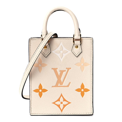 Louis Vuitton Empreinte Monogram Giant By The Pool Petit Sac Plat Cream Saffron 1 of 11