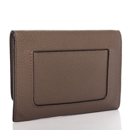 Mulberry Small Classic Grain Continental Key Coin Pouch Clay 3 of 8