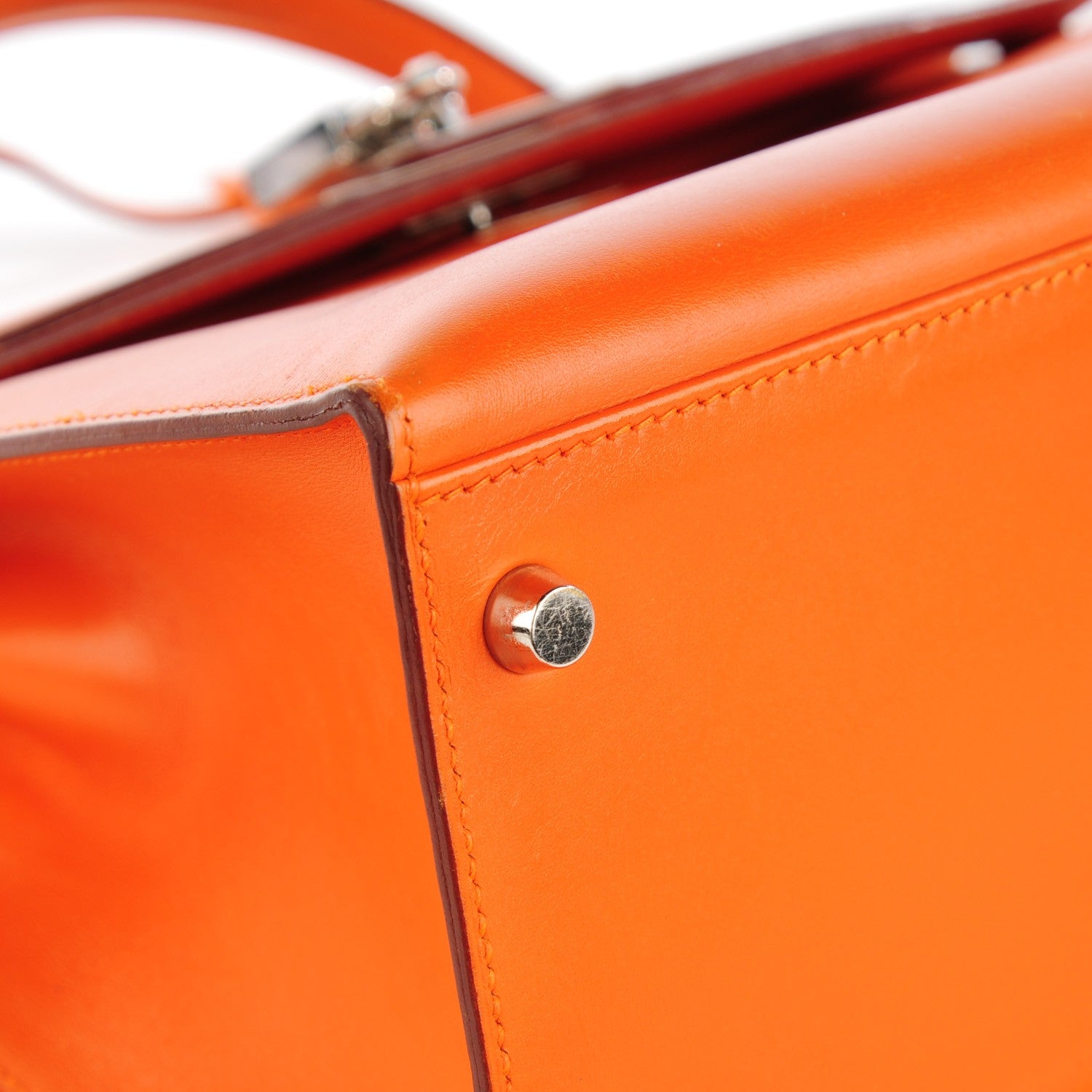 Hermes Box Kelly Sellier 32 Orange 19 of 21