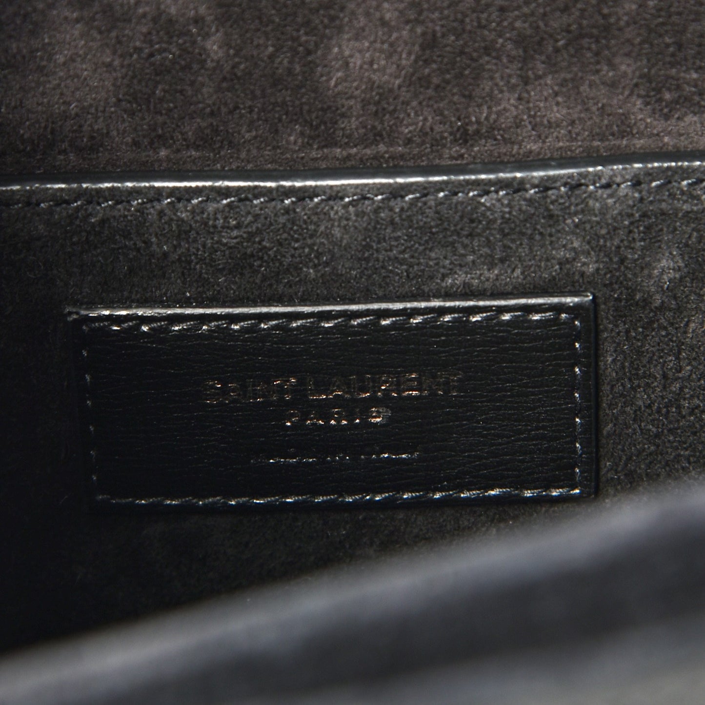 Calfskin Medium Bellechasse Satchel Black