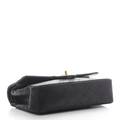 Chanel Lambskin Quilted Medium Double Flap Black 4 of 10